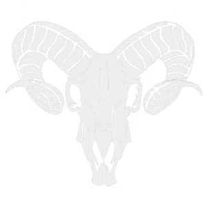 Synful Ram Skull Logo